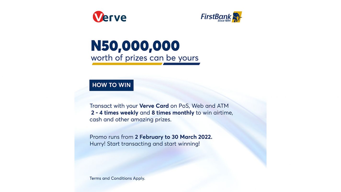 Win Amazing Rewards Or A Brand New Car In The First Bank Verve Card