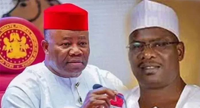 Uproar In Senate As Akpabio Ndume Faceoff Gets Messier Nigeria The