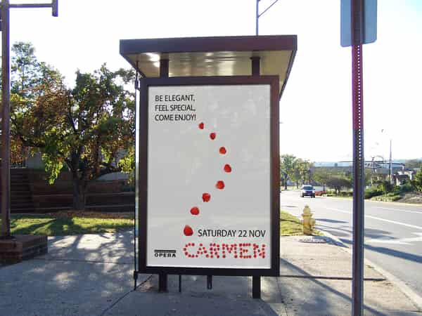 outdoor ad