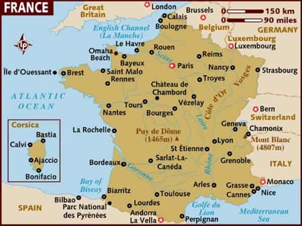 france map