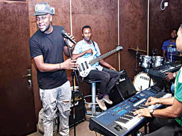 Skales Rehearsal