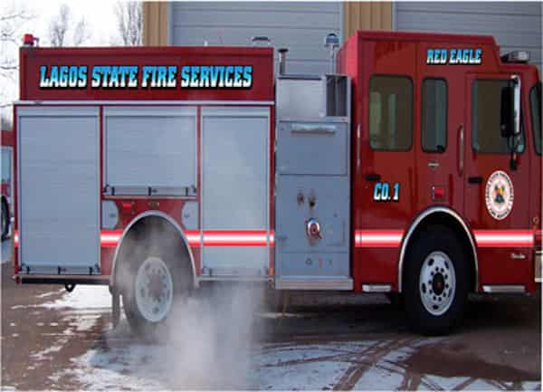 Darley Fire Truck for Lagos State Fire Service