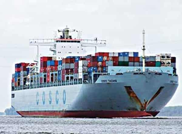 Cosco-Ship
