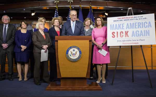Democratic Leaders Discuss The Affordable Care Act