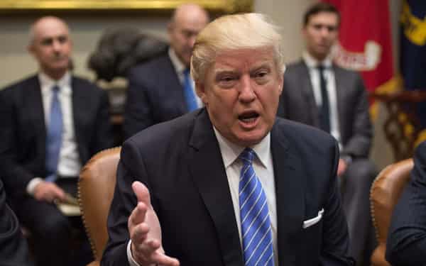 President Trump Holds Listening Session With Business leaders