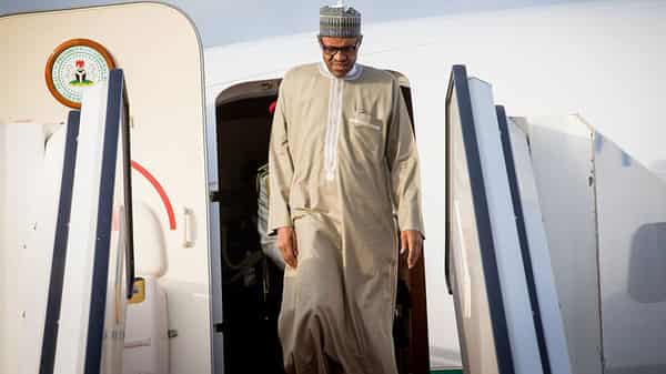President-Muhammadu-Buhari-arriving-Nigeria