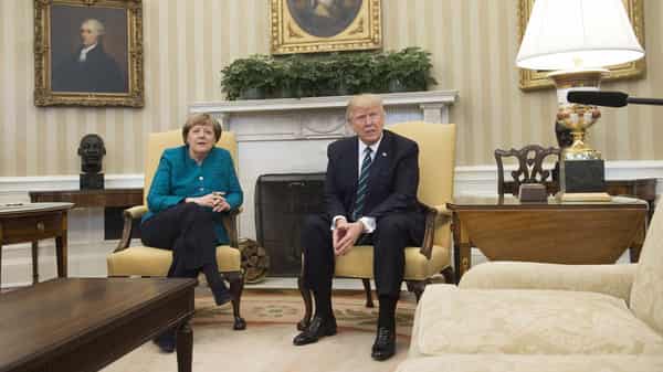 Trump-merkel