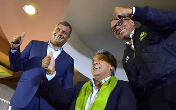 ECUADOR- Lenin Moreno-ELECTION-CORREA-MORENO-GLAS