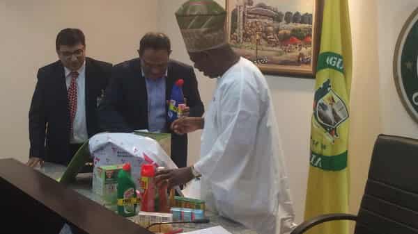 Reckitt Benckiser visit to Amosun