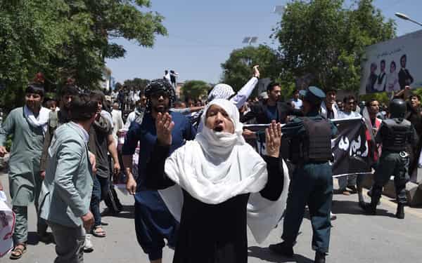 AFGHANISTAN-UNREST-PROTEST