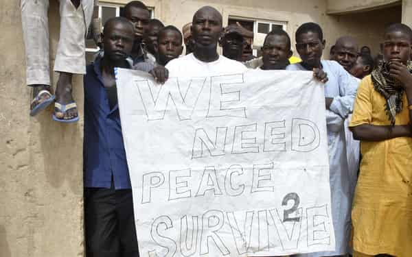 NIGERIA-POLITICS-IDP-BOKO-HARAM-AID