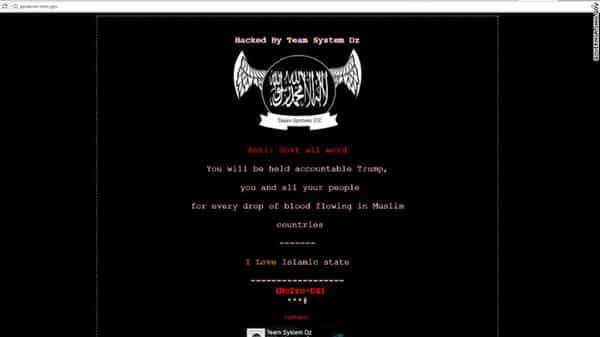 Kasich website hacked