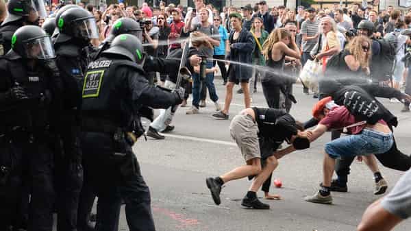 GERMANY-G20-SUMMIT-PROTEST