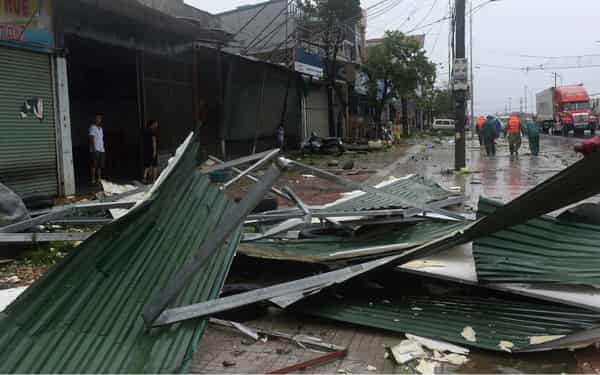 VIETNAM-WEATHER-TYPHOON-DISASTER