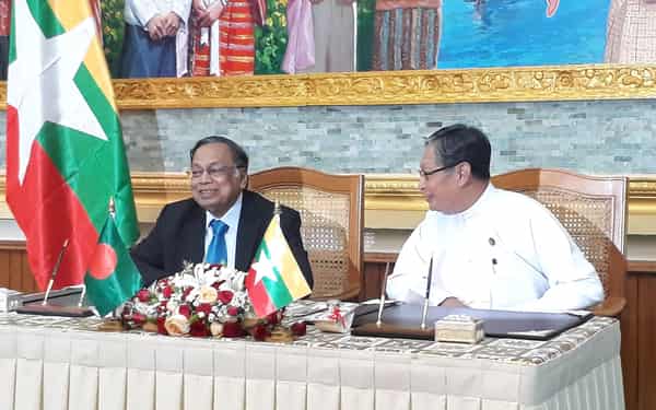 MYANMAR-BANGLADESH-UNREST-ROHINGYA-DIPLOMACY