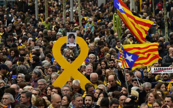 SPAIN-POLITICS-CATALONIA-DEMO