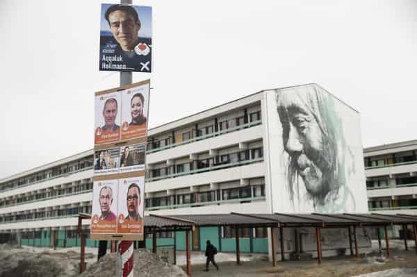 Election campaign for the Greenlandic county council