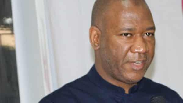 Senator-Datti-Baba-Ahmed-Pro-Chancellor-of-Baze-University-addressing-the-DFID-and-UNFPA-delegation