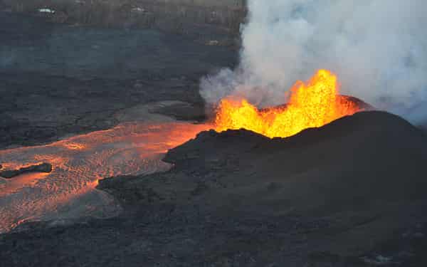 Kilauea Volcano on Hawaii’s Big Island Erupts
