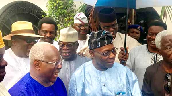 Obasanjo Visits Bode George