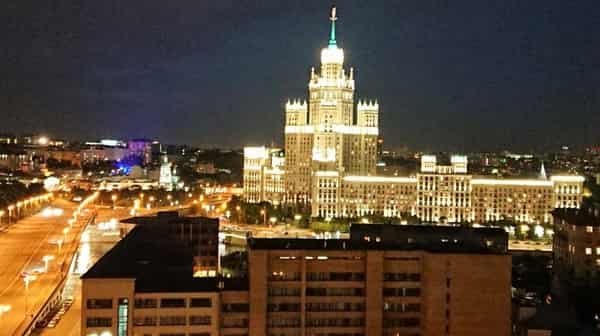One of The Seven Sisters’ buildings built by the Soviet Union