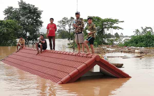 Laos-DAM-DISASTER-ACCIDENT