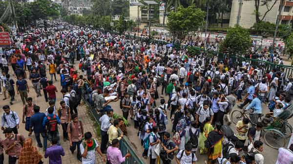 BANGLADESH-UNREST-STUDENT