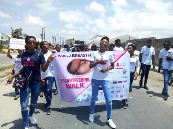 Breastfeeding walk