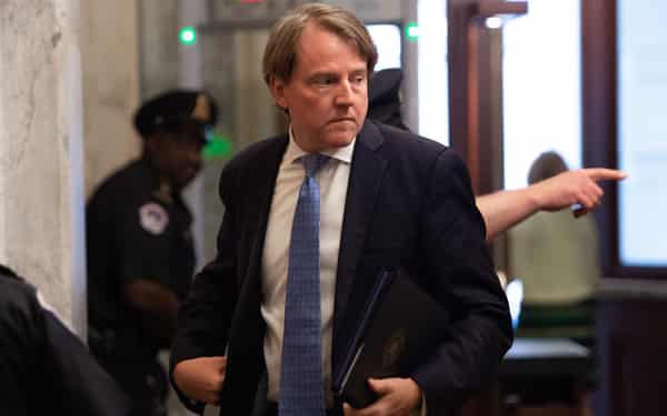 US Supreme Court associate justice nominee Brett Kavanaugh meets with Democratic senators