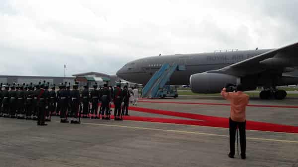 Theresa May in Nigeria