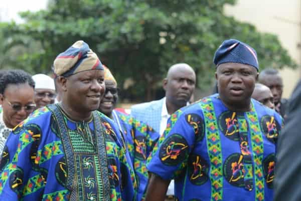 Kehinde Bamigbetan and Akinwunmi Ambode