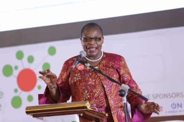 Oby Ezekwesili delivering the keynote address at the 2016 edition of NMCG