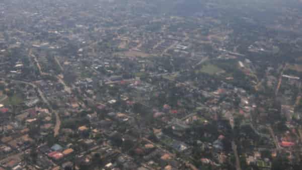 Aerial View of Accra, Ghana