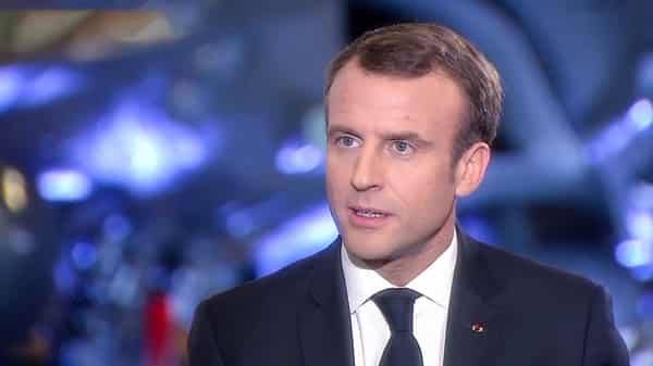 FRANCE-POLITICS-ECONOMY-MACRON-INTERVIEW