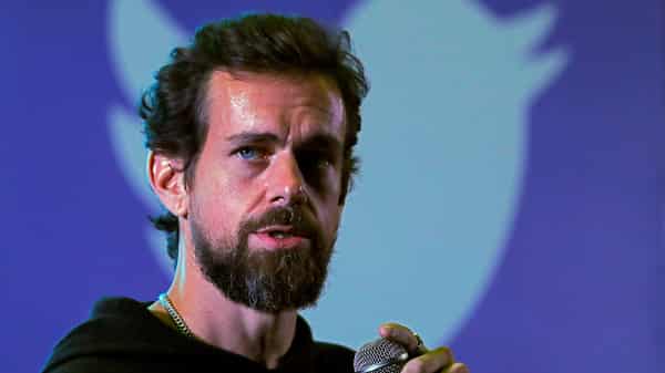 FILE PHOTO: Twitter CEO Jack Dorsey addresses students during a town hall at the Indian Institute of Technology (IIT) in New Delhi