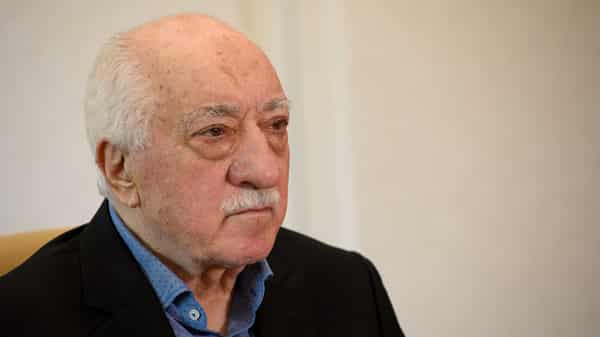 FILE PHOTO: U.S.-based Turkish cleric Fethullah Gulen at his home in Pennsylvania