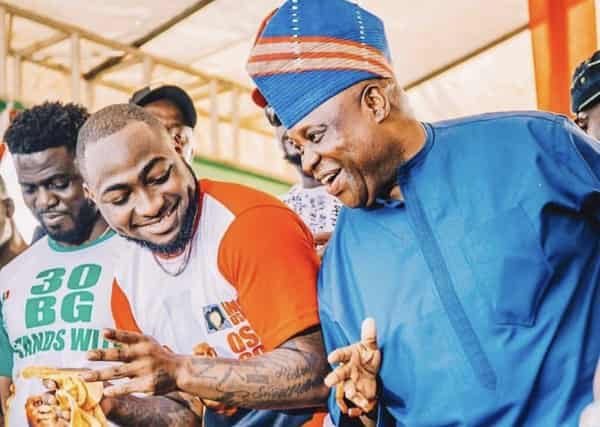 Davido and Ademola Adeleke