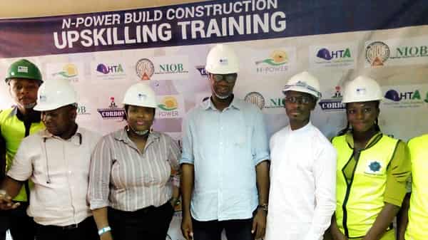 Soyebi Samson and N Power holds training