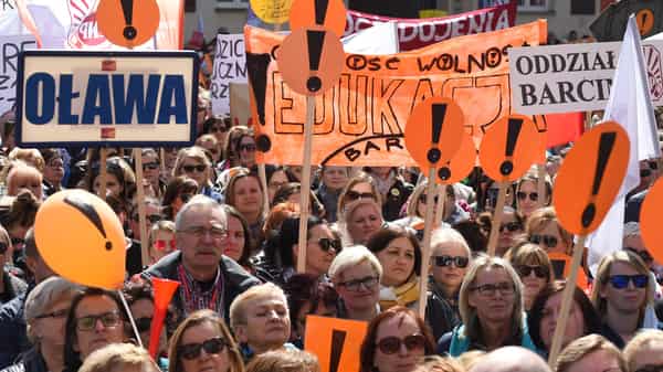 POLAND-EDUCATION-DEMO