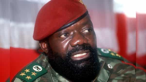 -UNDATED FILE PHOTO- Angolan UNITA rebel leader Jonas Savimbi was killed in a clash with government ..