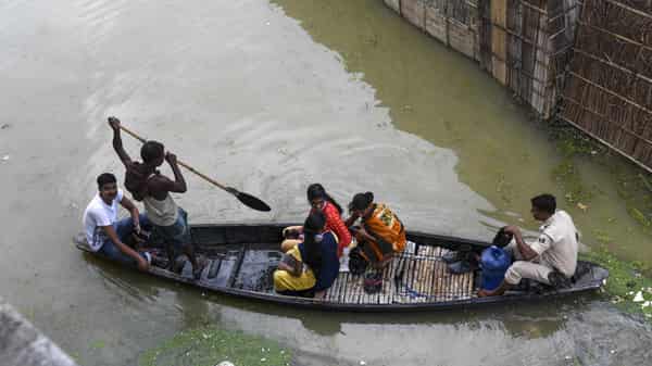 INDIA-WEATHER-FLOOD