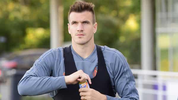 FOOTBALL : RSC Anderlecht Entrainement et  Conference de presse – ligue europa – 03/10/2018