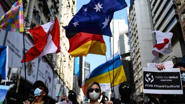 HONG KONG-CHINA-POLITICS-UNREST