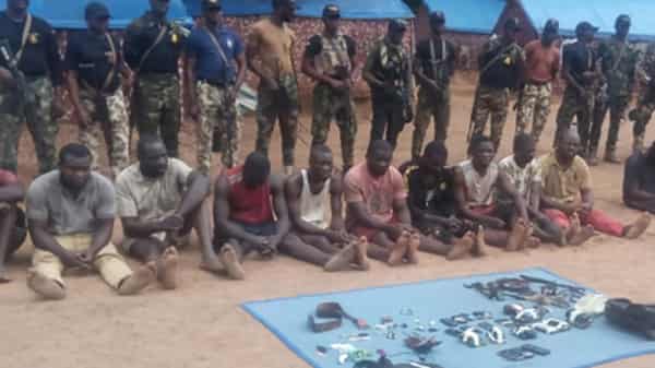 Benue-Troops-arrest-major-weapons-supplier-Ganas-armourer-17-others