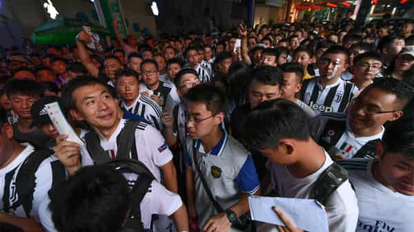Chinese fans crazy for Cristiano Ronaldo at 2019 International Champions Cup