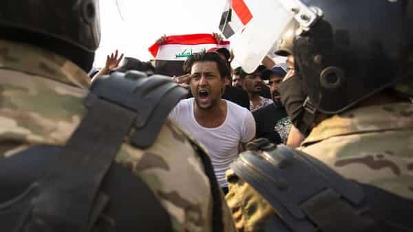 IRAQ-POLITICS-DEMONSTRATION