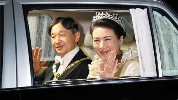 JAPAN-ROYALS-EMPEROR-CEREMONY