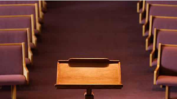 Podium or pulpit