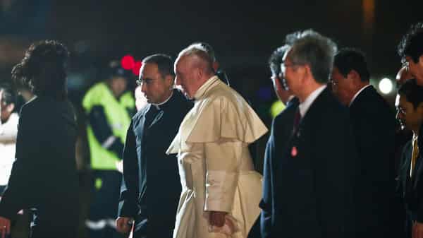 JAPAN-RELIGION-POPE