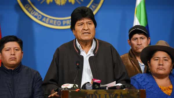 BOLIVIA-CRISIS-ELECTION-RESULT-MORALES